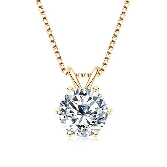 Eternal Glow Moissanite-Anhänger