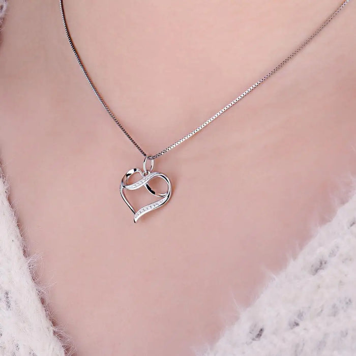 Endless Heart - Sterling Silber Anhänger