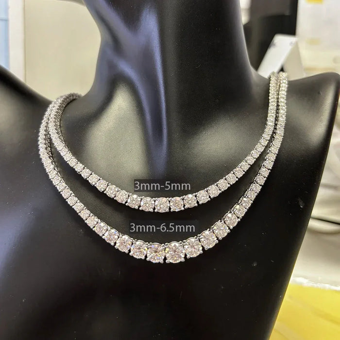 Luxe Elegance – Zirkonia Tennis-Kette