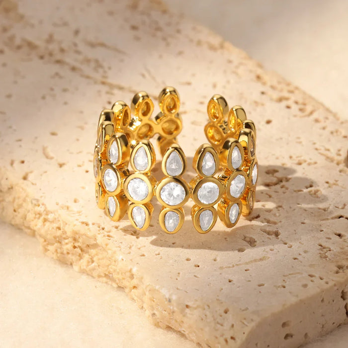 Goldene Ringe mit Zirkonia – Strahlende Eleganz für jeden Anlass