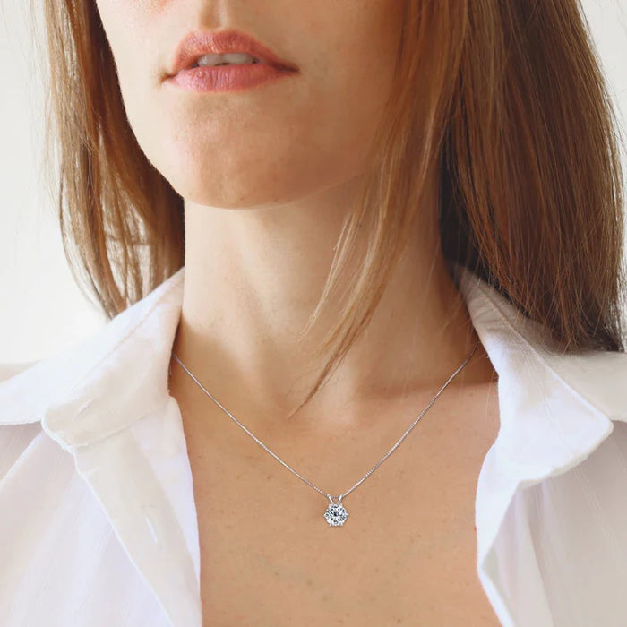 Eternal Glow Moissanite-Anhänger