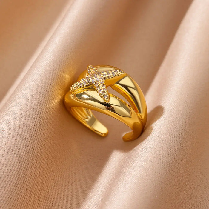 Goldene Ringe mit Zirkonia – Strahlende Eleganz für jeden Anlass